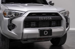 Toyota 4Runner LED Grille Kit - Diode Dynamics - SS5 Stealth Grille 2-Pod Kit - White - `14-`24